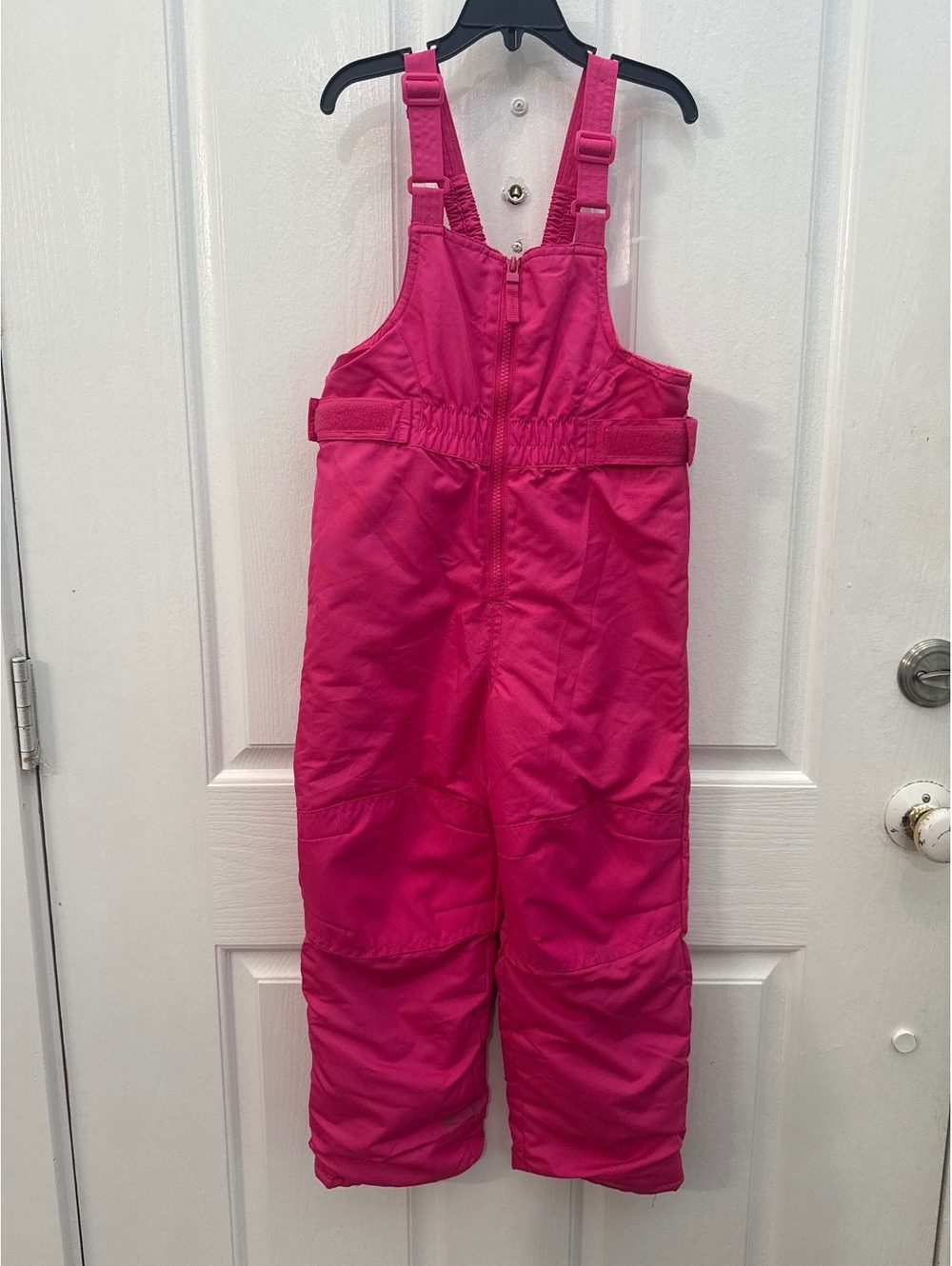 Cat & Jack Girls' 5T Pink Snow Bib Overalls Winter Pants